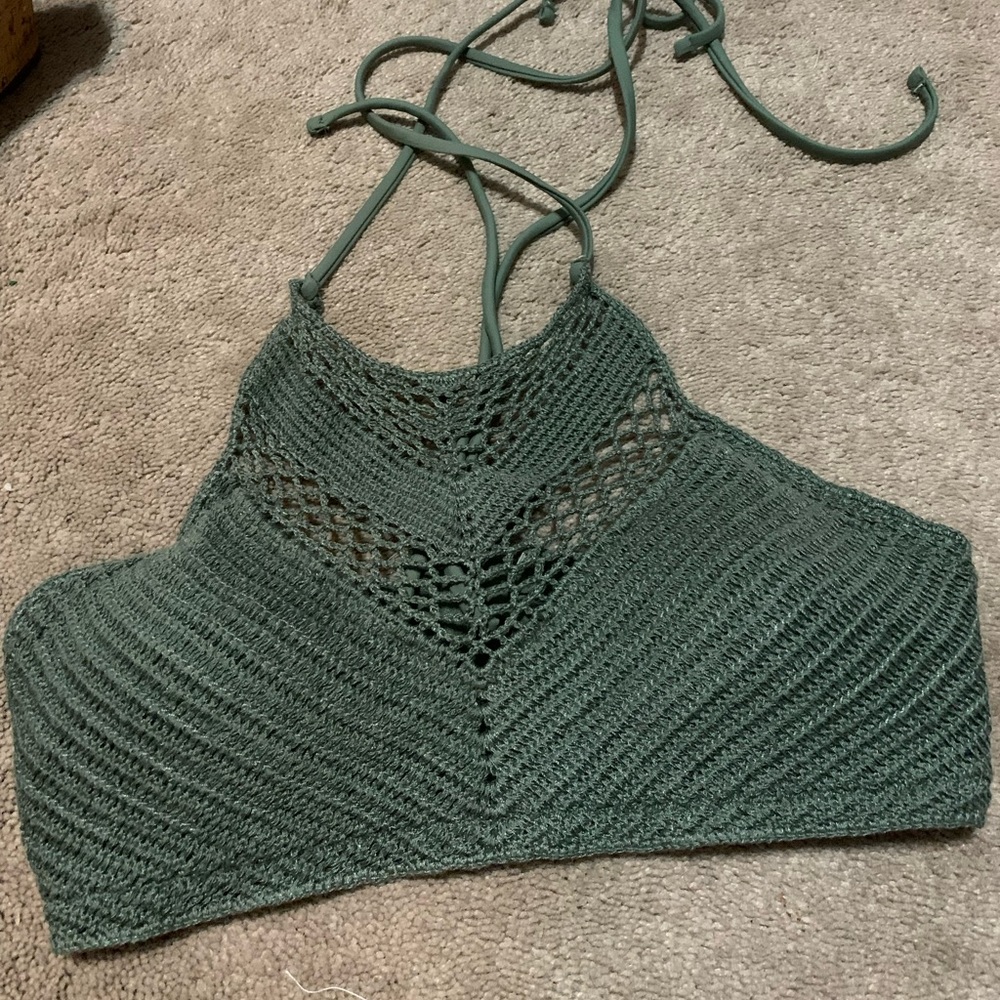 Halter Neck SO. Swim top size L